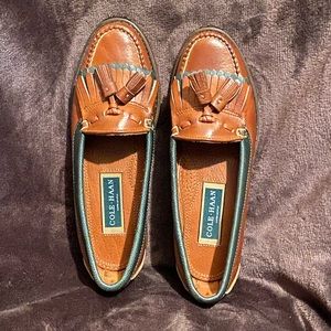 Cole Haan Leather Loafers, 7 1/2 B, NIB